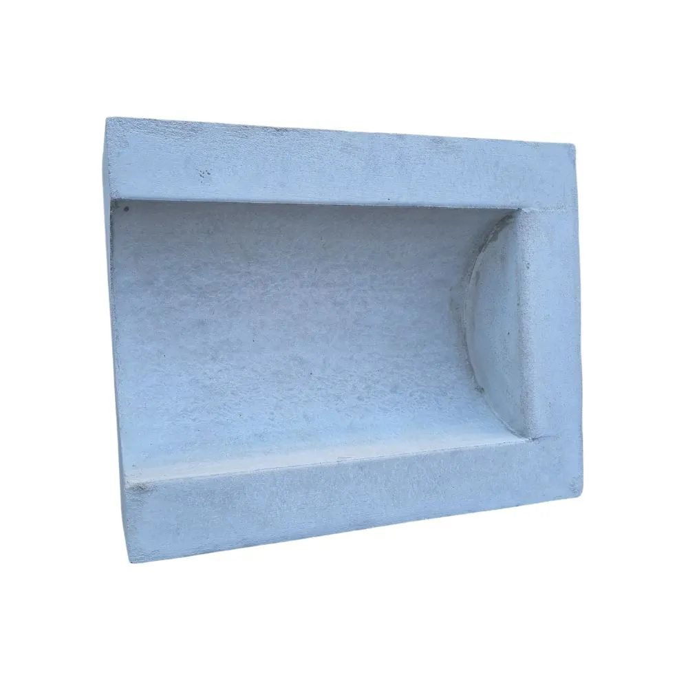 150mm water channel end piece